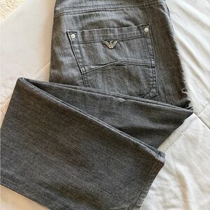 Armani Jeans Dark Gray Denim